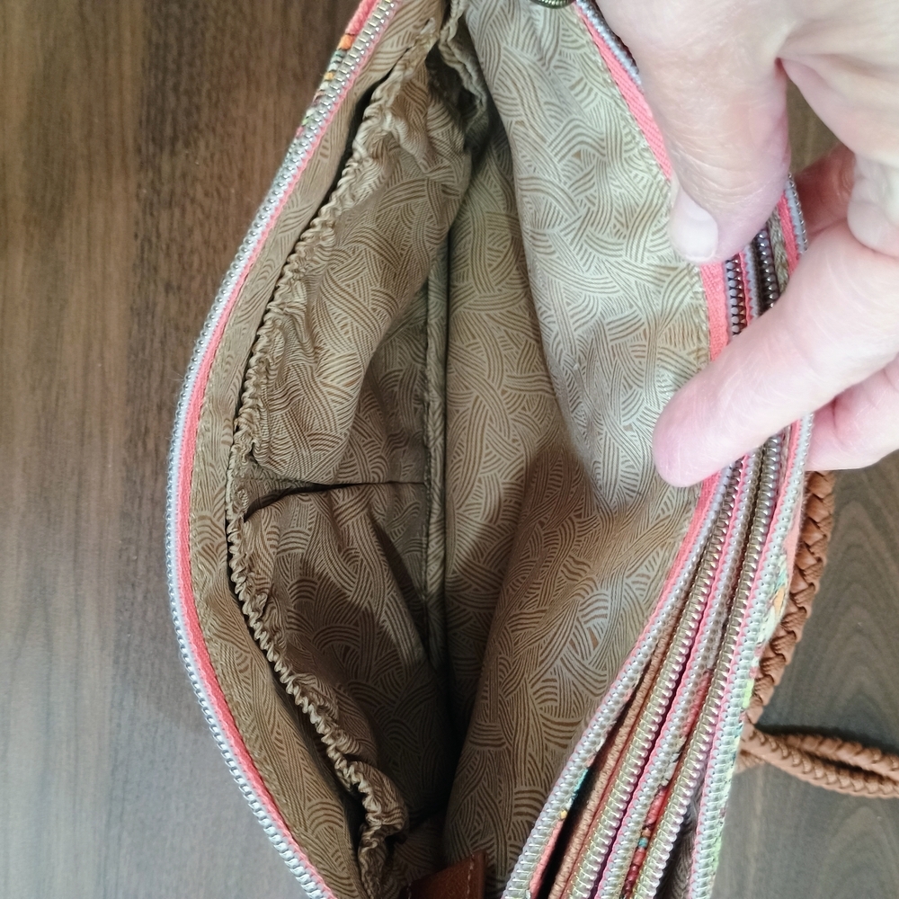 Sakroots Pink Multicolor Crossbody Bag - Picture 8 of 12